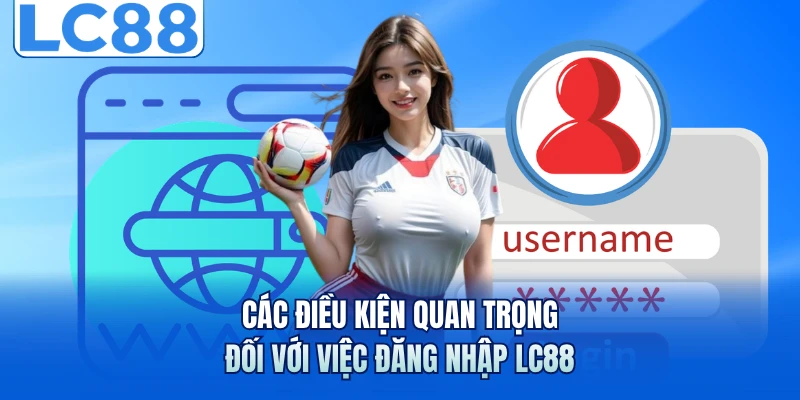 Các điều kiện quan trọng đối với việc đăng nhập LC88