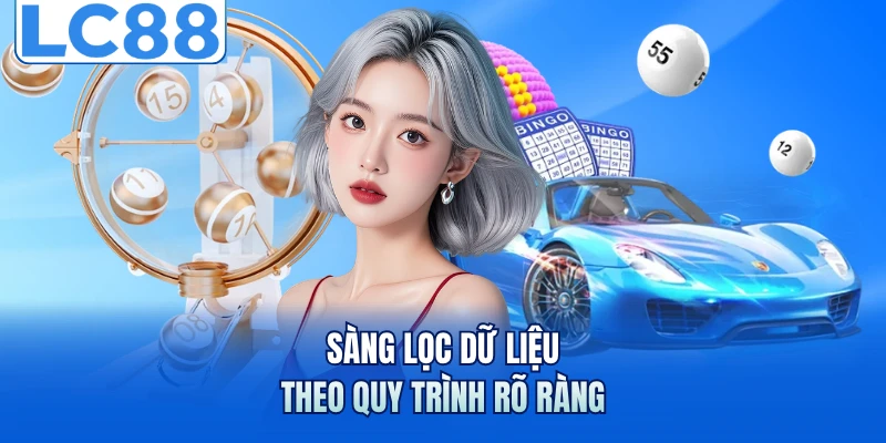 Sàng lọc dữ liệu theo quy trình rõ ràng